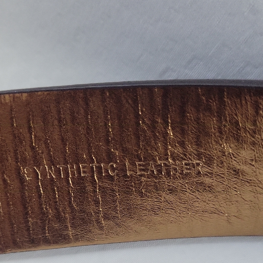 Michael Kors Dark Brown Belt with Gold Logo - Picture 5 of 8
